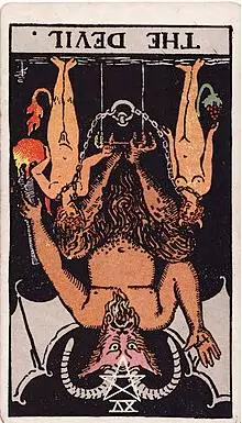 Reversed Devil Tarot Card