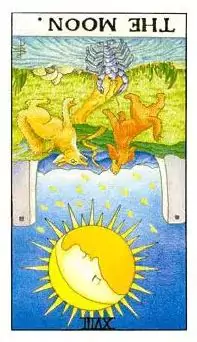 The Moon Card Reversed The Moon Card Reversed