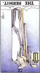 The Hermit Card Reversed The Hermit Card Reversed