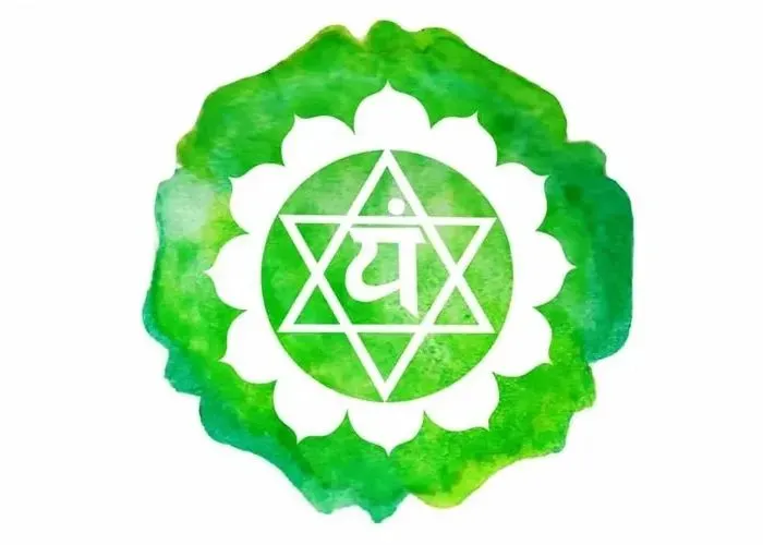 Heart chakra symbol Heart chakra symbol