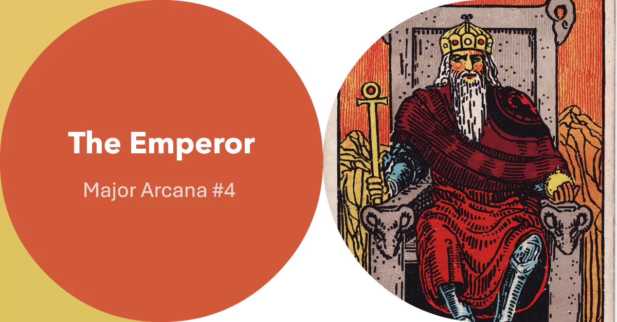 The Emperor Card Major Arcana 4