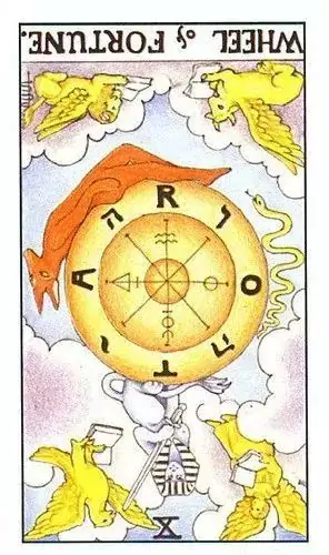 Wheel of Fortune Card Reversed Wheel of Fortune Card Reversed