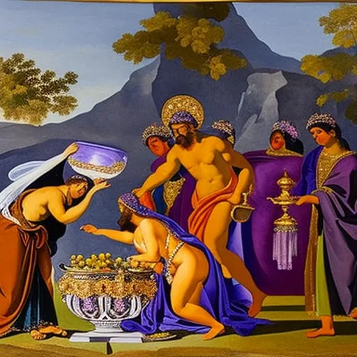 Dionysus stained Amethyst Dionysus stained Amethyst