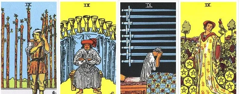 Wands9-Cups9-Swords9-Pentacles9 Wands9-Cups9-Swords9-Pentacles9