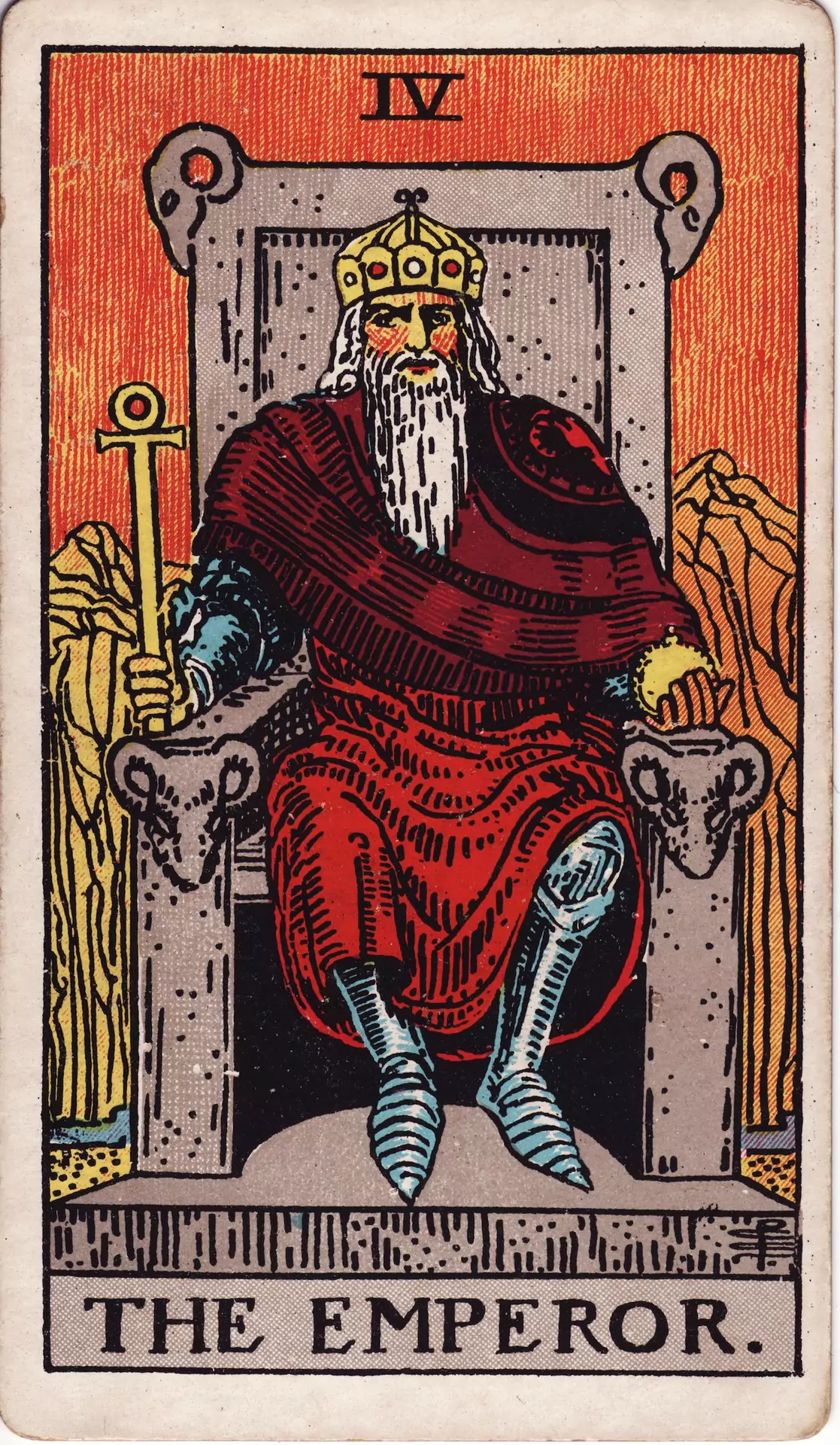 The Emperor Card Upright The Emperor Card Upright