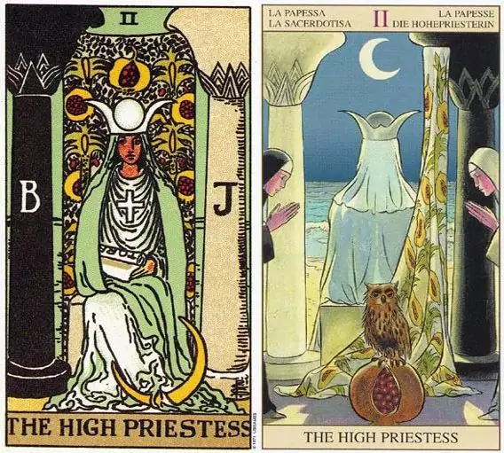 The High Priestess Card Upright Reversed Reading The High Priestess Card Upright Reversed Reading