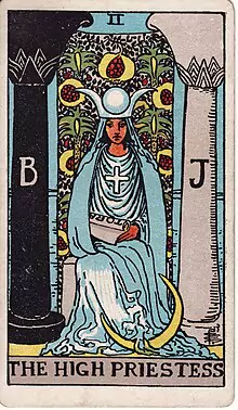 The High Priestess Card Upright The High Priestess Card Upright