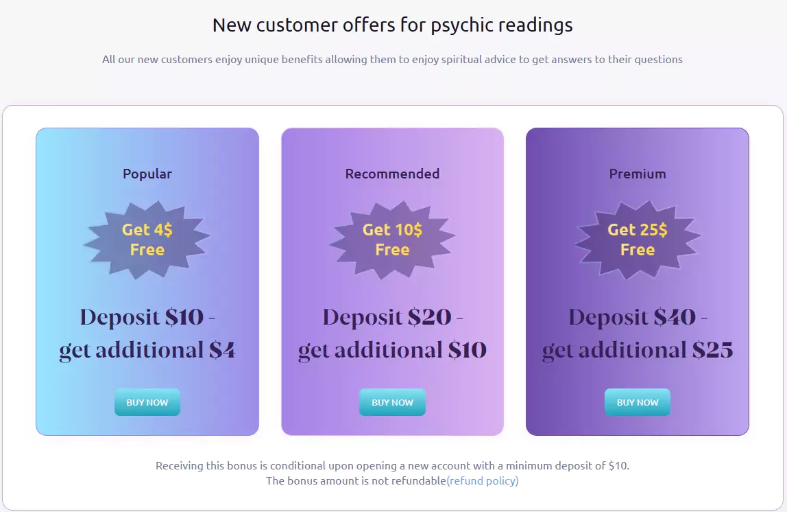 Spiritual Blossom Pricing